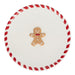 Gingerbread Man Dessert Plate