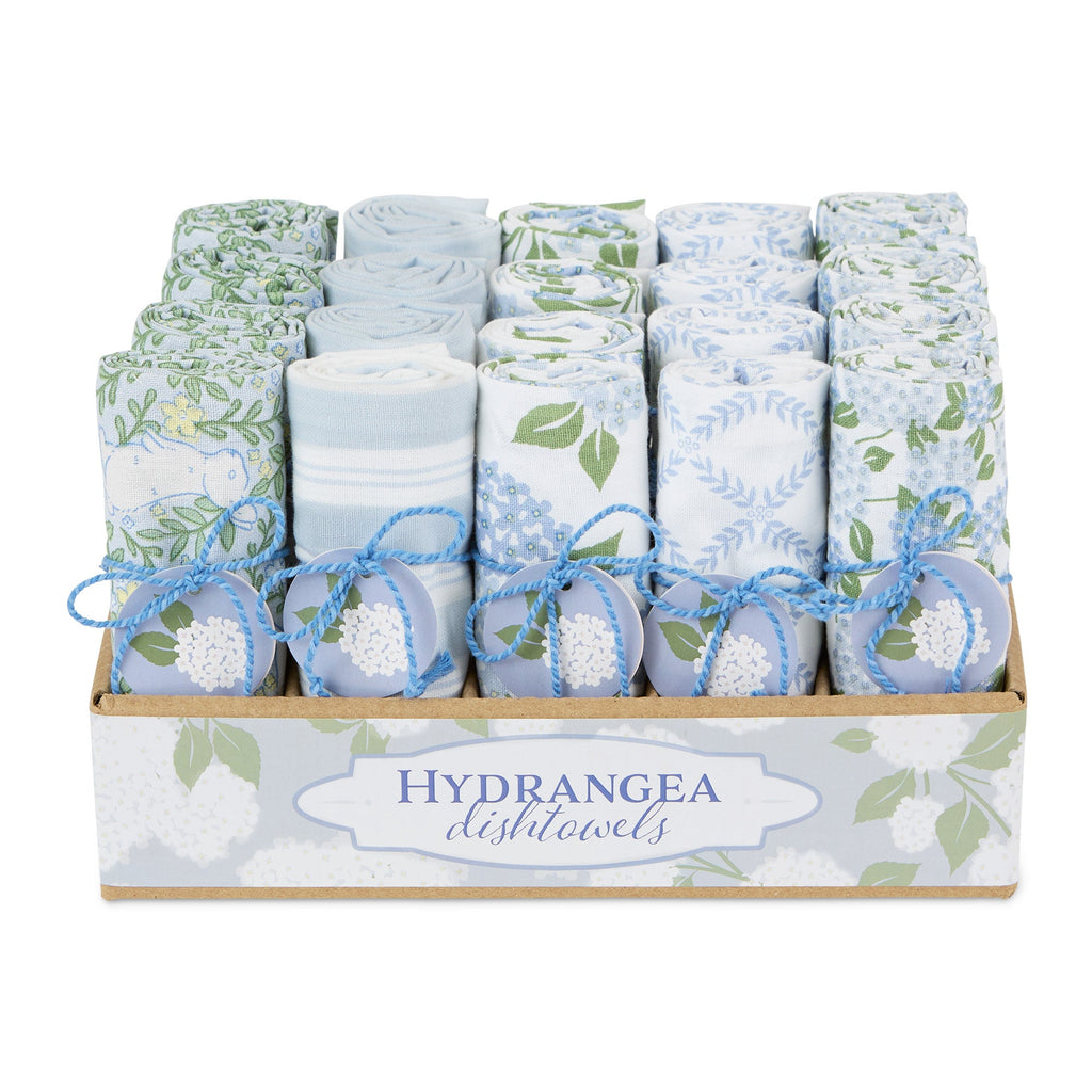 Hydrangea Garden Assorted Dishtowels- PDQ