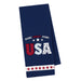 USA Embellished Dishtowel