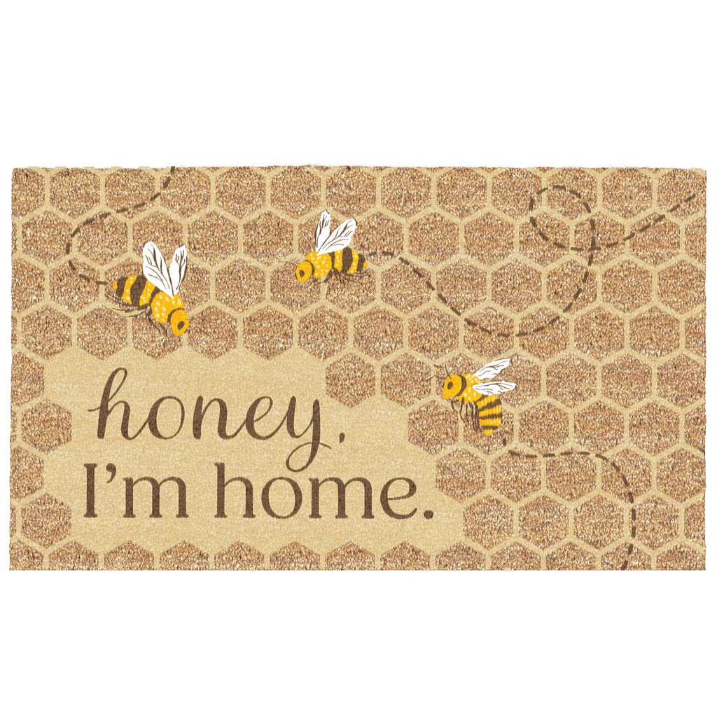 Honeycomb Im Home Doormat