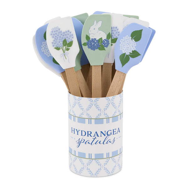 Hydrangea Assorted Silicone Spatula 18 PK PDQ