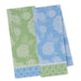 Hydrangea Garden Jacquard Dishtowels