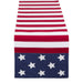 Americana Flag Embellished Table Runner
