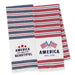 America Stripes Embellished Dishtowels Mi