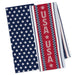 USA Stars & Stripes Dishtowel Set of 2