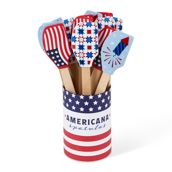 Americana Assorted Silicone Spatula 18 PK PDQ