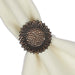 Harvest Sunflower Napkin Ring - DII Design Imports