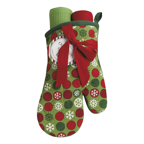 Holiday Sprigs Printed Oven Mitt – DII Design Imports
