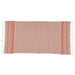 Red Gelato Stripe Fouta Towel/Throw - DII Design Imports