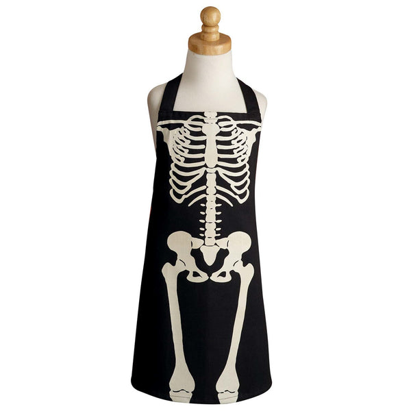 Skeleton Printed Childrens Apron