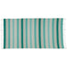 Aqua Stripe Fouta Towel/Throw