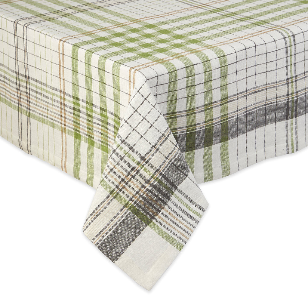 Herb Garden Plaid Tablecloth -  60 X 84"