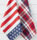 Americana Plaid Dishtowel