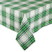 St Paddy Plaid Tablecloth -  52 X 52