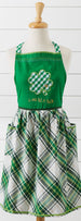 Lucky Clover Embellished Apron