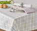Cottontail Garden Plaid Tablecloth - 52 X 52