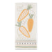 Carrot Garland Embellished Dishtowel