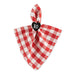 Be Mine Checkers Napkins Mixed Dozen