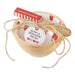 Sweethearts Enamel Wood Bowl Spreader Set