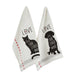 Love Pet Printed Dishtowels Mixed Dozen