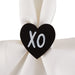 Heart Chalkboard Napkin Ring