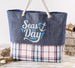 Seas The Day Printed Tote