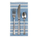 Ocean Blue Paradise Dobby Stripe Napkin