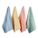 Paradise Dobby Stripes Dishtowel Set Of 4