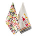 Ketchup & Mustard Dishtowel Set of 2
