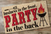 Party In Back BBQ Doormat