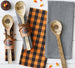 Halloween Dishtowel & Spoon Gift Set Mixed Pack