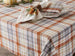 Autumn Afternoon Plaid Tablecloth -  52 X 52"