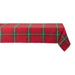 Vintage Tartan Plaid Tablecloth - 60 X 84"