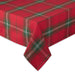 Vintage Tartan Plaid Tablecloth - 60 X 104"