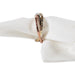 Tri Metallic Rings Napkin Ring