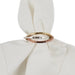 Tri Metallic Rings Napkin Ring