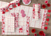 Darling Heart Embroidered Napkin