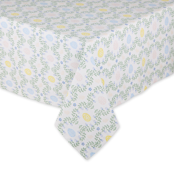 Easter Topiary Printed Tablecloth - 60 x 84"