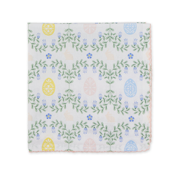 Easter Topiary Printed Napkin