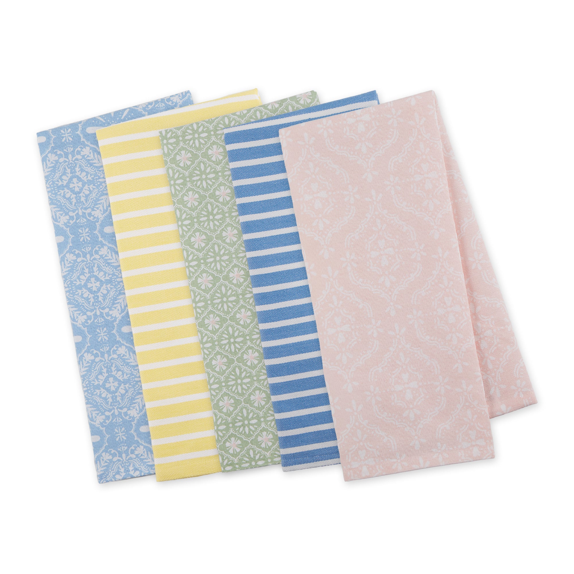 DII Home Sweet Farmhouse Kitchen Textiles, 18x28, Assorted, 4