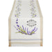 Lavender Garland Embellished Table Runner