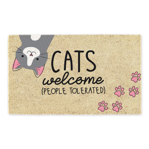 Cats Welcome Doormat