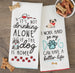 Mutts About You Dishtowels Mixed Dozen