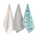 Dog Days Dishcloth Set of 3