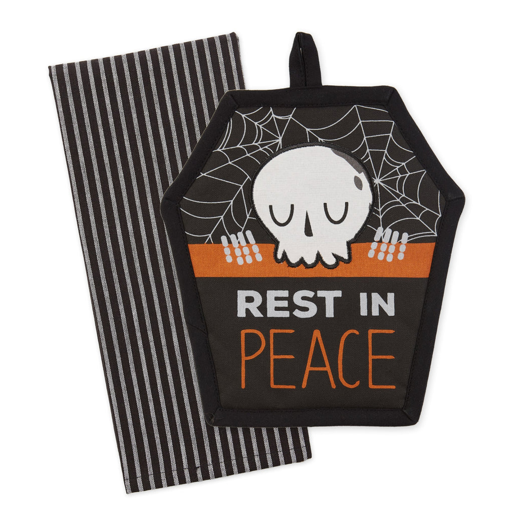 Rest In Peace Potholder Gift Set