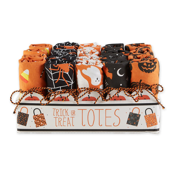 Trick Or Treat Assorted Totes- Pdq