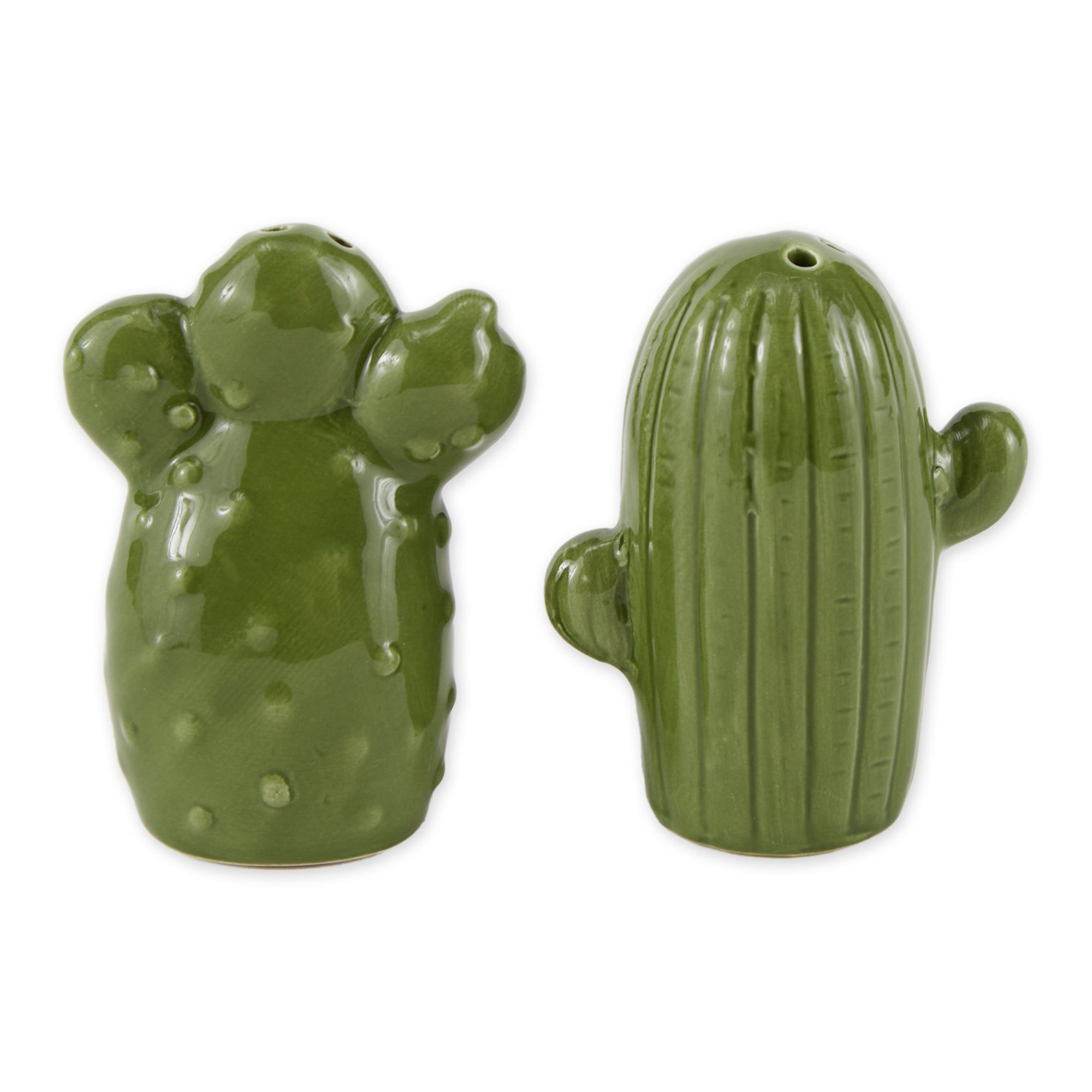 succulent salt and pepper shakers Wholesale Cactus Ceramic Salt & Pepper Shakers – Design Imports