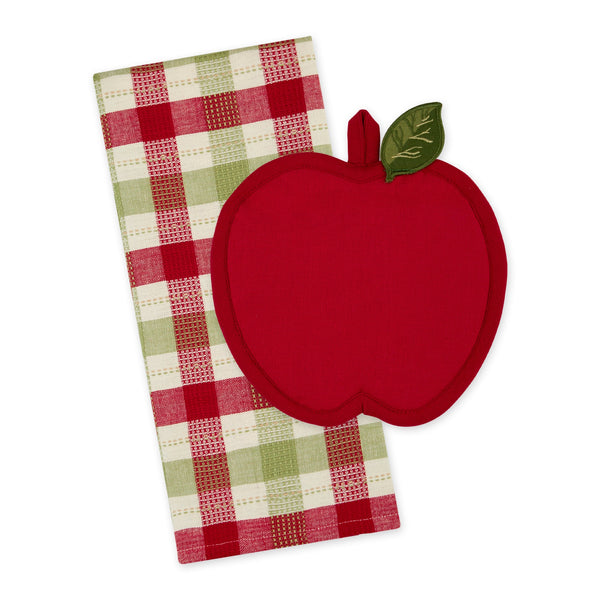 Harvest Apple Potholder Gift Set