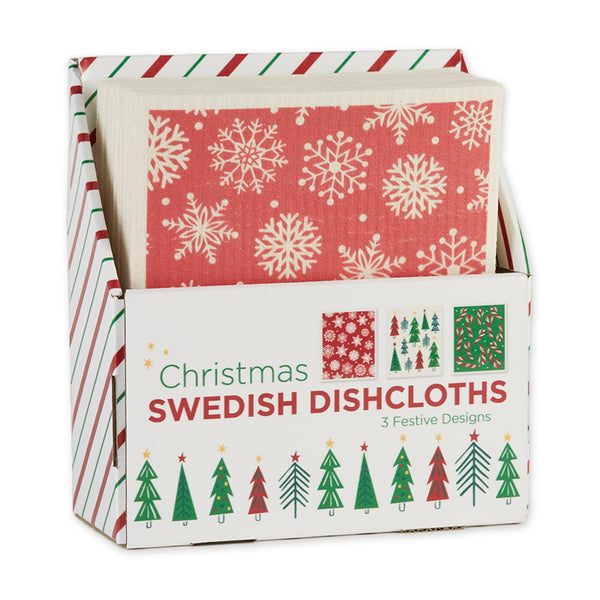Merry And Bright Swedish Dishcloth PDQ
