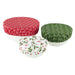 Under The Mistletoe Dish Covers Set Of 3